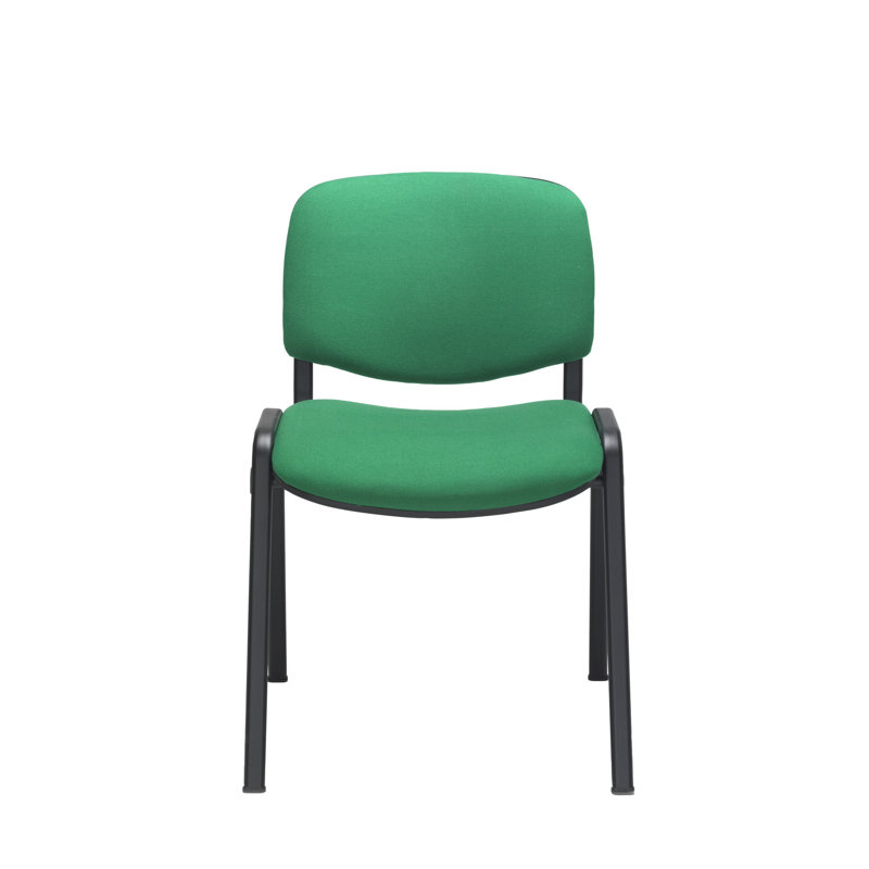 Nanami Waiting Room Chair, Black, Green