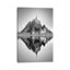 Mont Saint-Michel II by Ben Heine - Floater Frame Print on Canvas-1510819146-1510775024