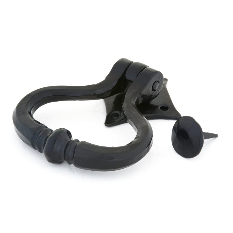Shakespeare Door Knocker, Black