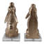 Figurine lapin Modern Bookends avec finition métallique