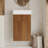 Space-Saving Modern Floating Bathroom Vanity with Integrated Ceramic Basin and Storage
