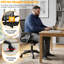 Office Chair Adjustable Height Office Chair Executive Desk Chair Ergonomic Mesh Task Chair Swivel Rolling Office Computer Chair with Armrest Wheels for Office Home-1710226879