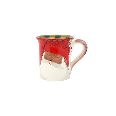 Old St. Nick Handmade Earthenware Coffee Mug
