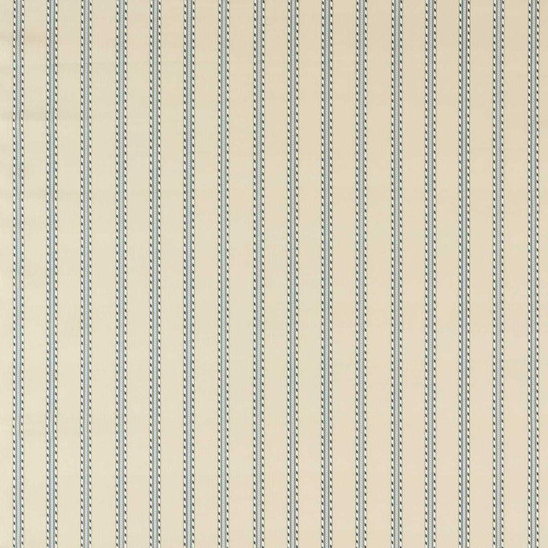 Holland Park Stripe Fabric, Slate/Linen
