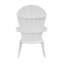 Chaise en coquillage Adirondack pour l'extérieur toutes saisons Arrlo-108435186