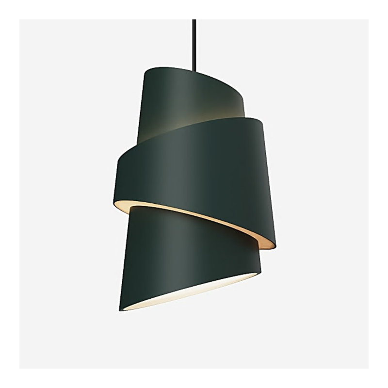 Croissant Pendant Light, Black, Blossom