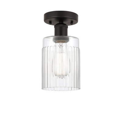 Kamena Glass Semi Flush Mount
