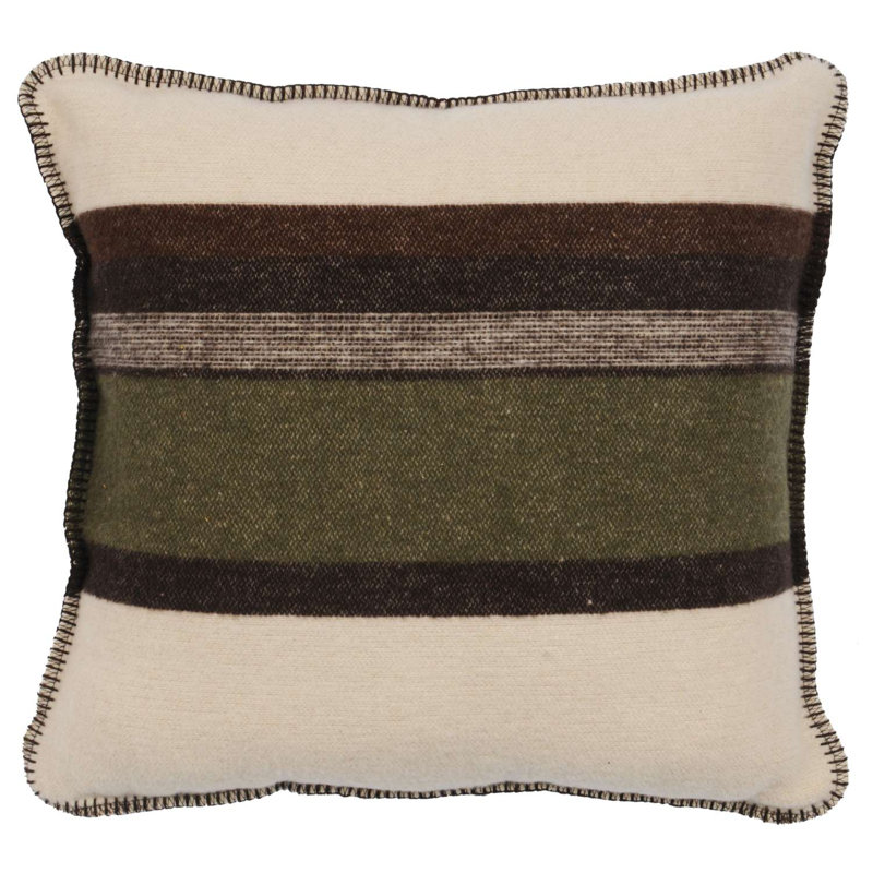 Coussin Wooded River Sage Valley - 20 x 20