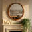 Accent Round Solid Wood Wall Mirror-1067851439-1067851432