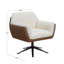 Fauteuil pivotant l 30,5 po Kanisa-2046696448