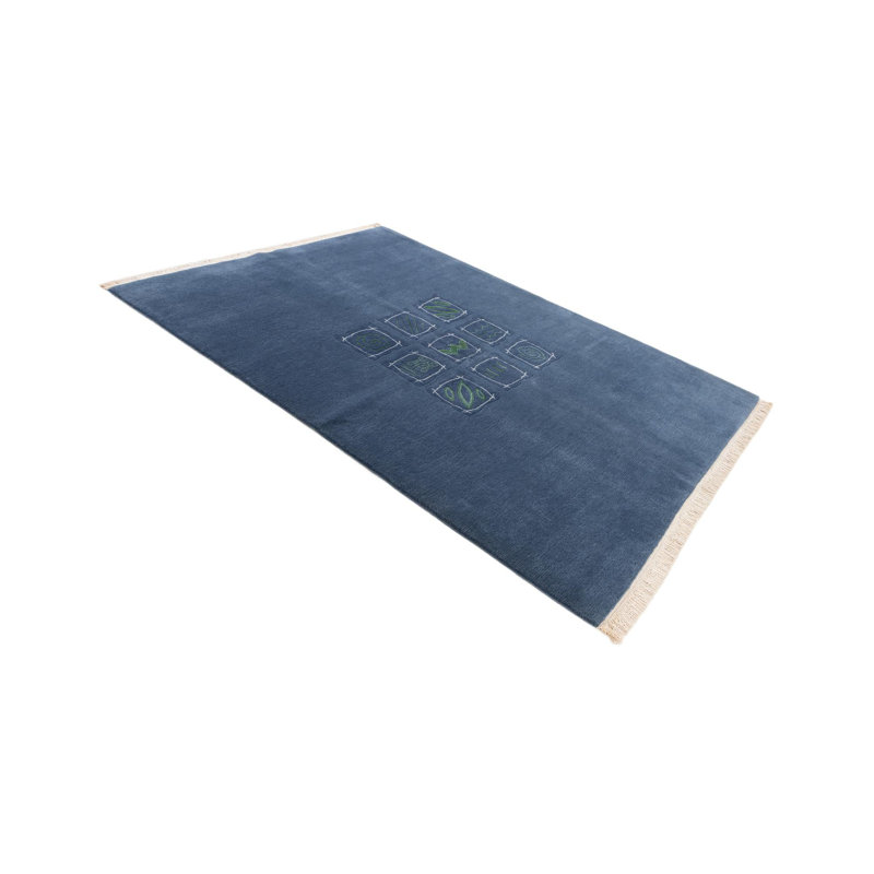 Tapis bleu Jacoby