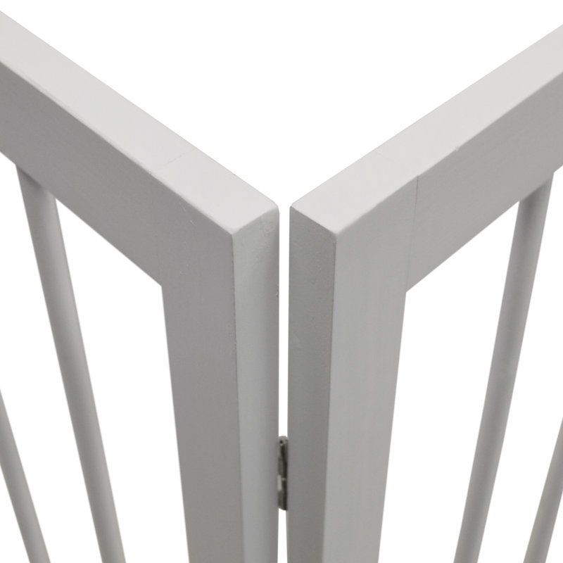 Leysin Free Standing Pet Gate, White