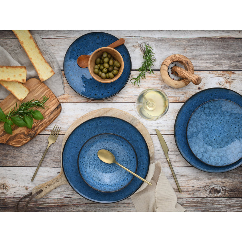 Capri Piece Stoneware Dinnerware Set - Service for 4