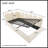 Upholstered Daybed With Hydraulic Storage, Twin Size, Velvet Fabric, And Metal Slatted Frame For Small Spaces-201316200