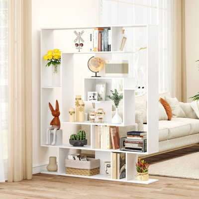 150cm H x 125cm W Geometric Bookcase