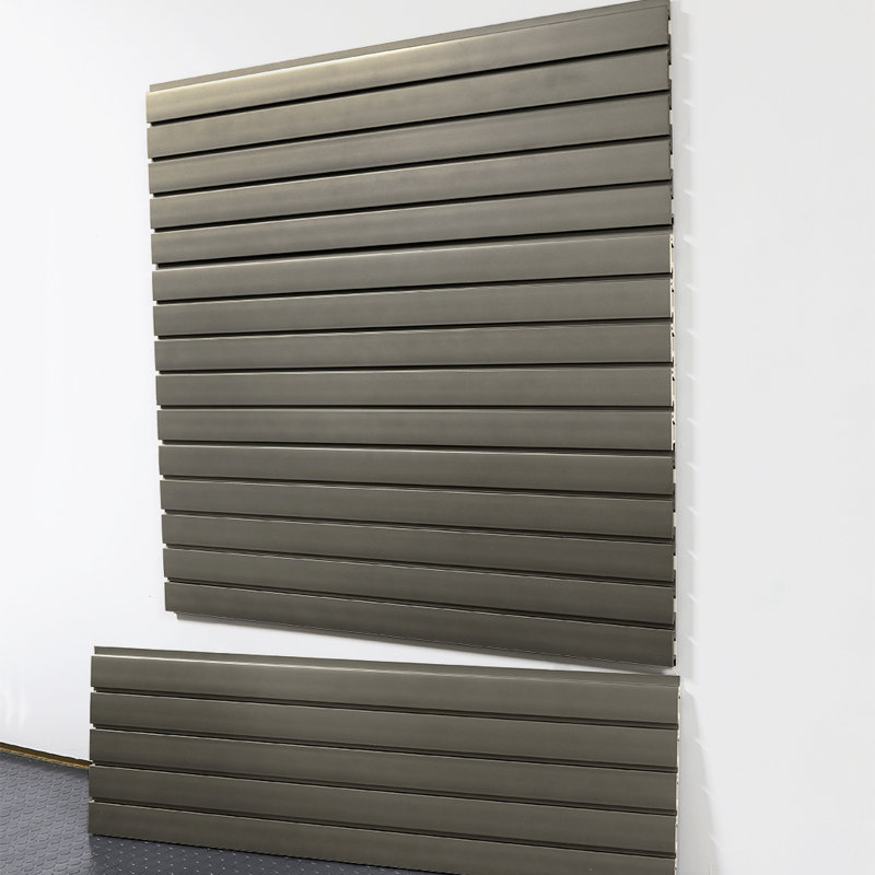 Heavy Duty Slatwall Case, Gray