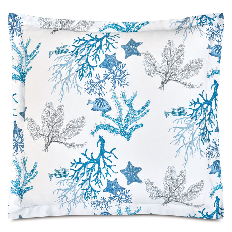 Vizcaya Pillow Cover & Insert, 24" x 24"