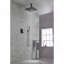Ensemble de système de douche de plafond avec douche à main et pomme de douche 16 po-125428401