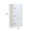 Armoire de rangement verticale empilable à 3 portes avec serrure, dispositif anti-défaut, Lcokeur en métal, organisateur pour le bureau, la maison, le gymnase, l'école, les employés, les enfants.-1113938951