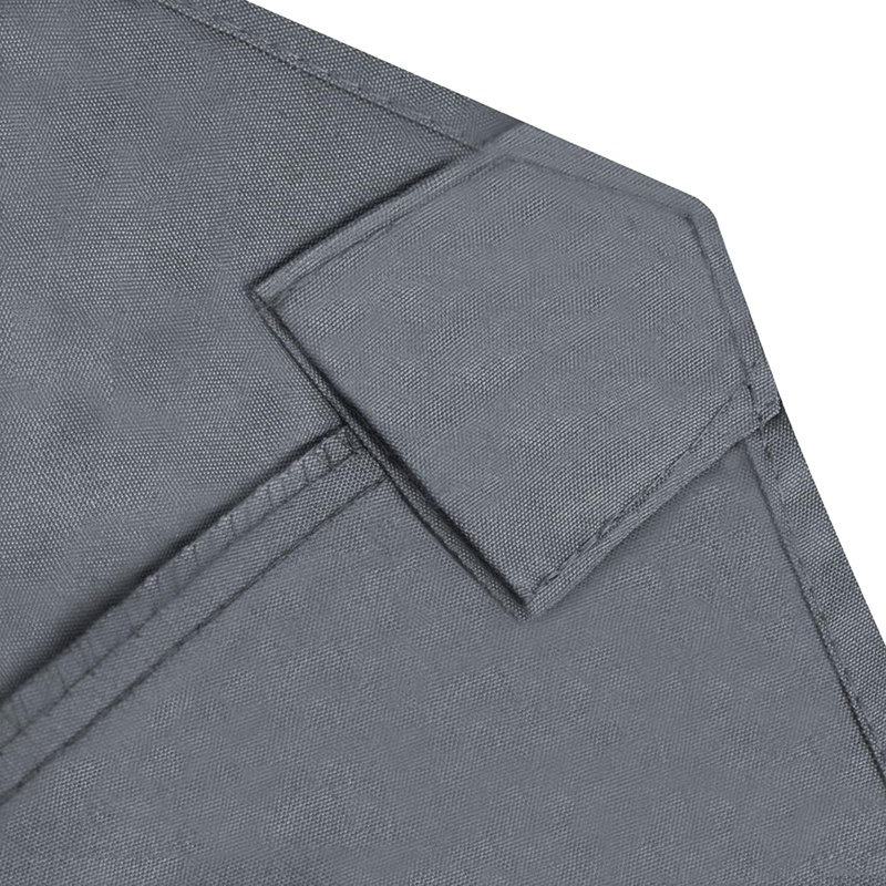 Housse de protection pour parapluie, H 3,46 po x l 6,89 po x P 12,09 po, Gris