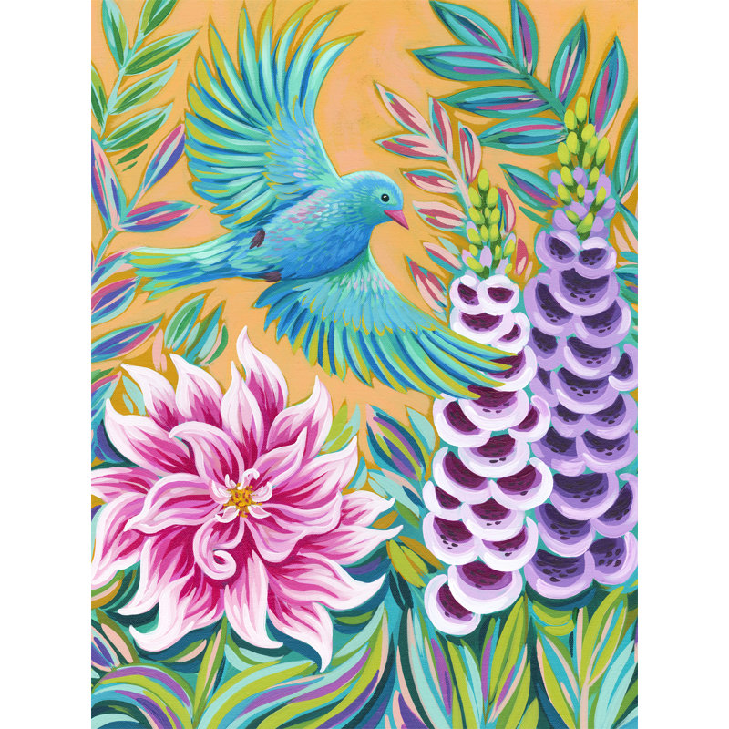 Ascend - Narrow By Julie, H 16 po x l 12 po, Toile tendue