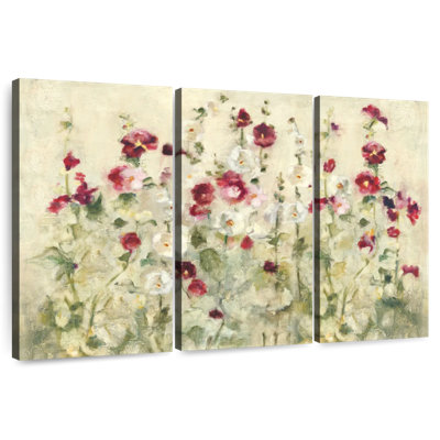 Harnek Hollyhocks Row Cool