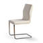 Chaise d’appoint rembourrée blanche Engelbert