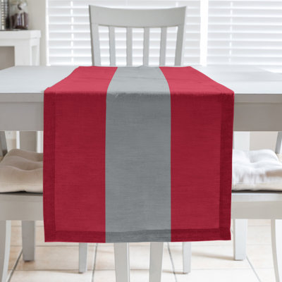 Atlanta Throwback Football Stripes Table Runner