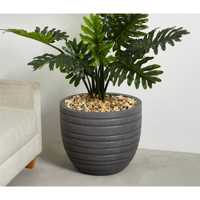 Handmade Vertical Garden, 13" H x 15" W x 15" D, Dark Gray
