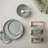 Elements Light Grey Coupe 12Pc Tableware Set-107506547
