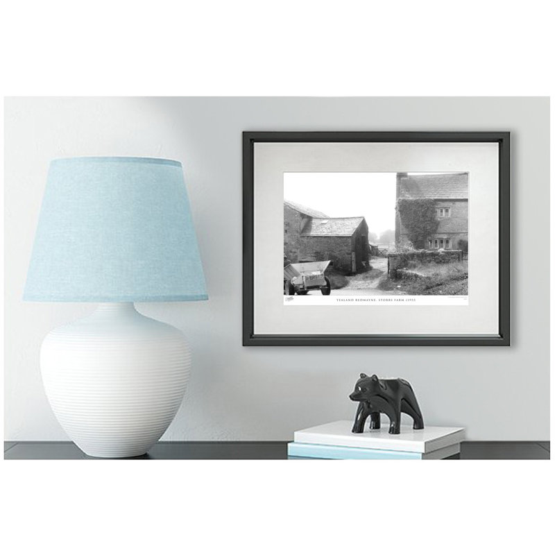 Yealand Redmayne, Storrs Farm C1955 - Single Picture Frame Print, 48.4cm H x 63.6cm W x 2.3cm D