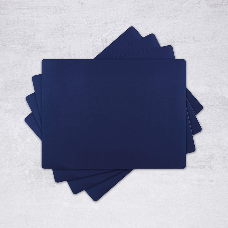 Napperon Altrice Rect. Bleu américain, Bleu américain
