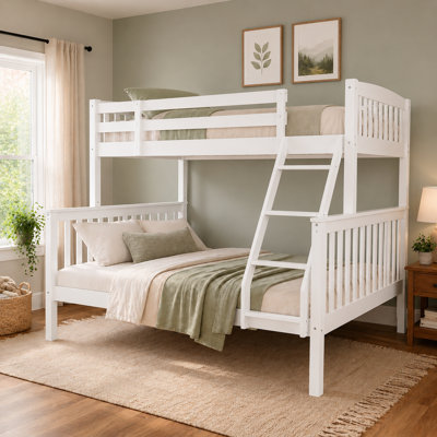 Blumberg Solid Wood Standard Bunk Bed by Viv + Rae, Mattresses Not Included