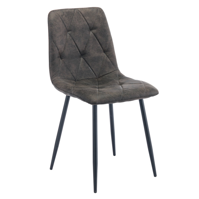 Abbie-Marie Upholstered Dining Chair, Gray