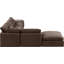 Itala Velvet L-Shaped Sectional Reversible-94482549