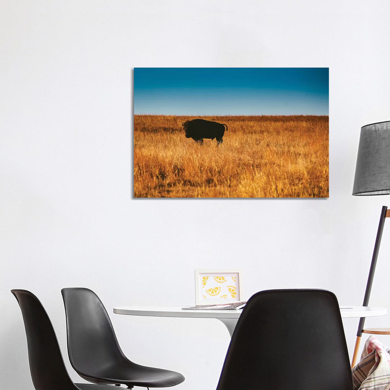 " Wild Buffalo " by Bethany Young, 26" H x 40" W x 1.5" D