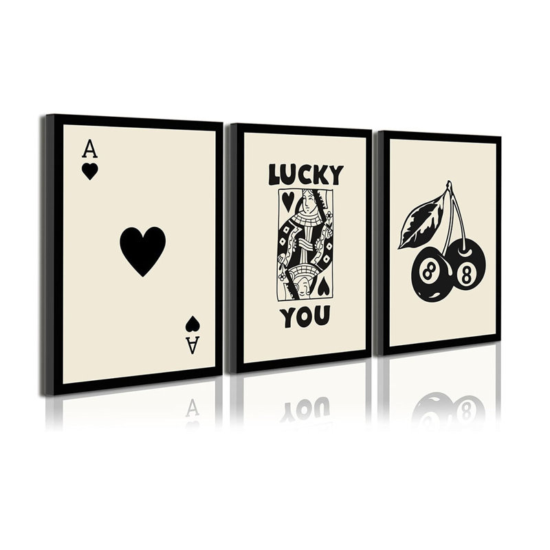 3 Piece Wrapped Canvas Wall Art