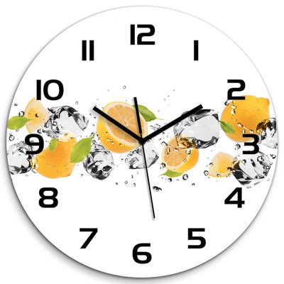 Jovelyn Glass Wall Clock