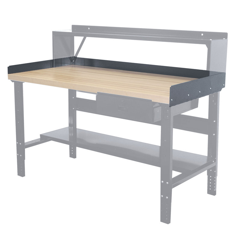 Height-Adjustable Workbench Accessory, 60"W x 36"D x 6"H