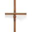 PI Wall Shelf - Varnished Brown - 2 Shelves-1643754672