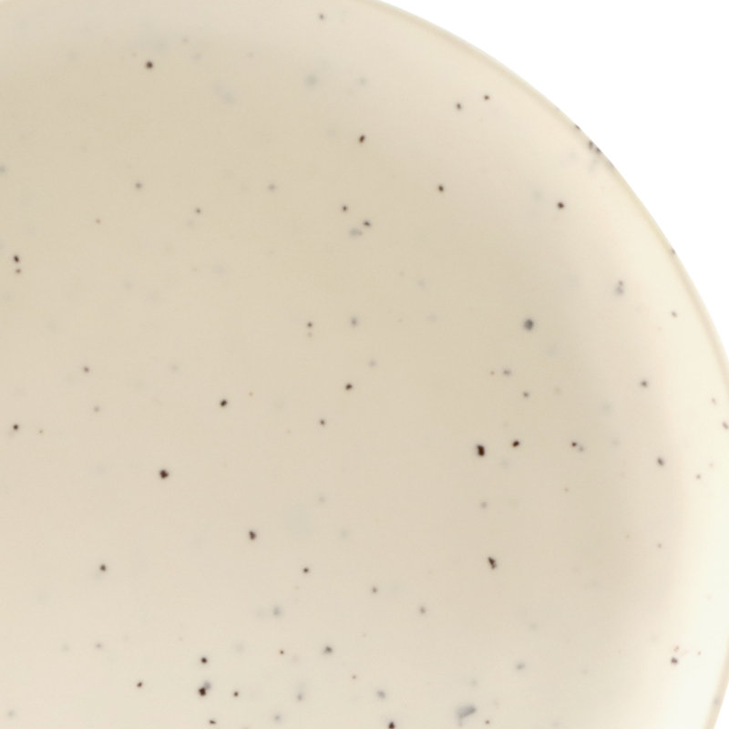 Morocco 8" Melamine Appetizer Plate, Eggshell