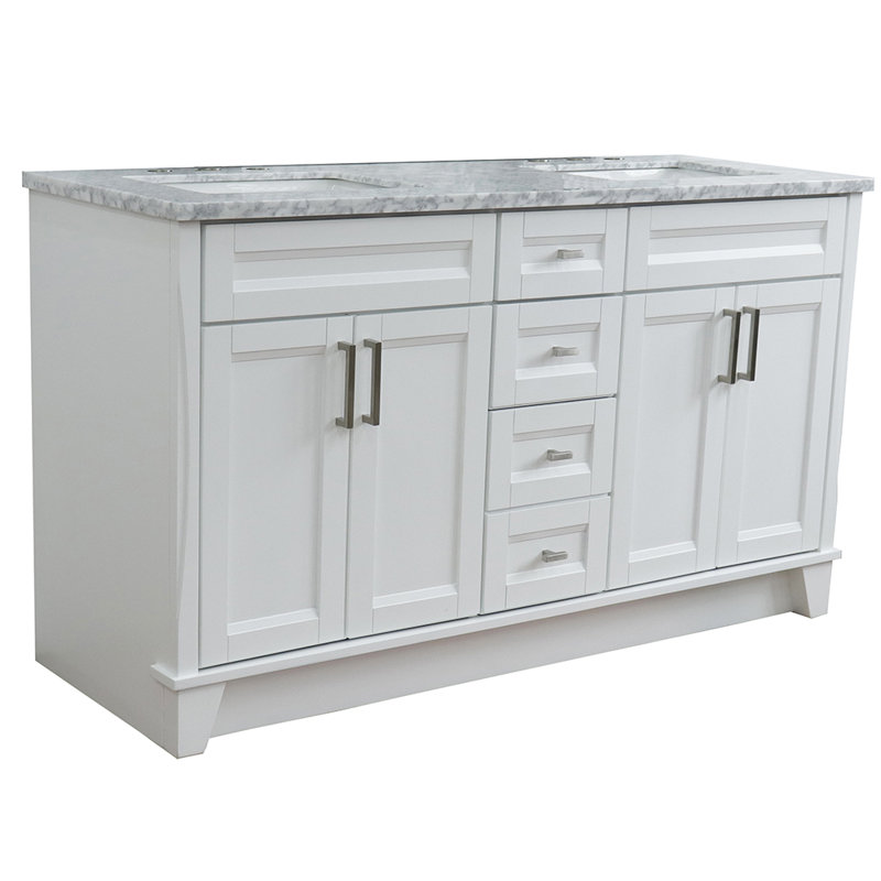 Ensemble de meuble-lavabo double 61 po Viveca