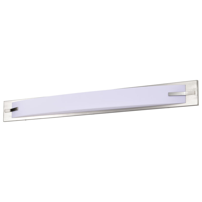 Barre d'éclairage de salle de bain 1 lumière Mathews