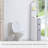 Freestanding Linen Tower with 2-Tier Shelf and Drawers