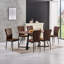 Lelani Vintage Suede Upholstered Dining Chair (Set of 4/6)-484920321-518163285