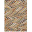 Tapis mid-century moderne lavable à la machine intérieur / extérieur Chantille ACN2475-2123151619-2123151739