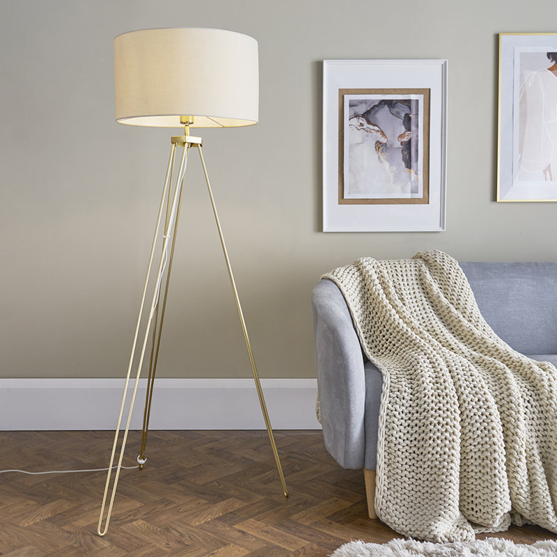 145 H cm Tripod Floor Lamp