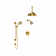 Rohl 1/2" Therm & Pressure Balance Trim With 3 Functions