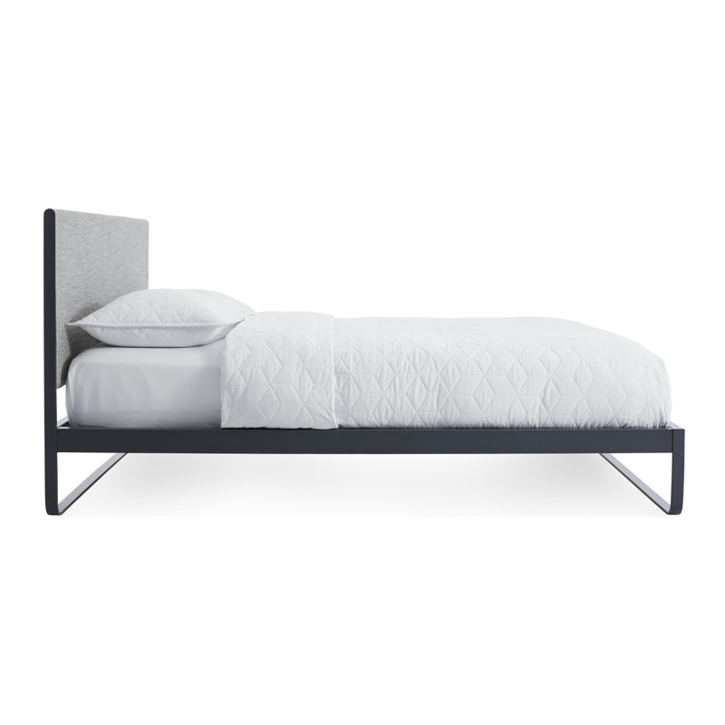 Me Time Upholstered Bed, Full, Tait Charcoal/Slate