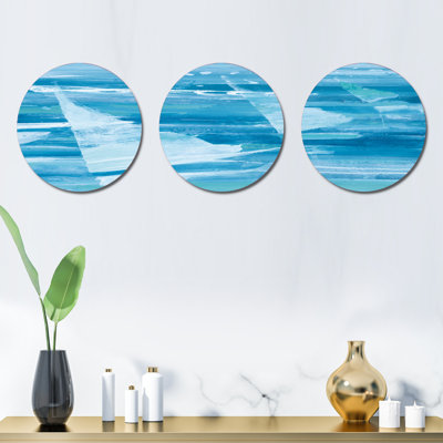 Modern Nautical & Beach Wall Decor on Metal